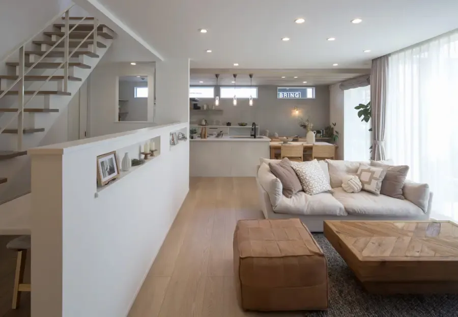 実際の建物を体験できる
