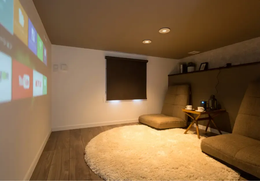 実際の建物を体験できる